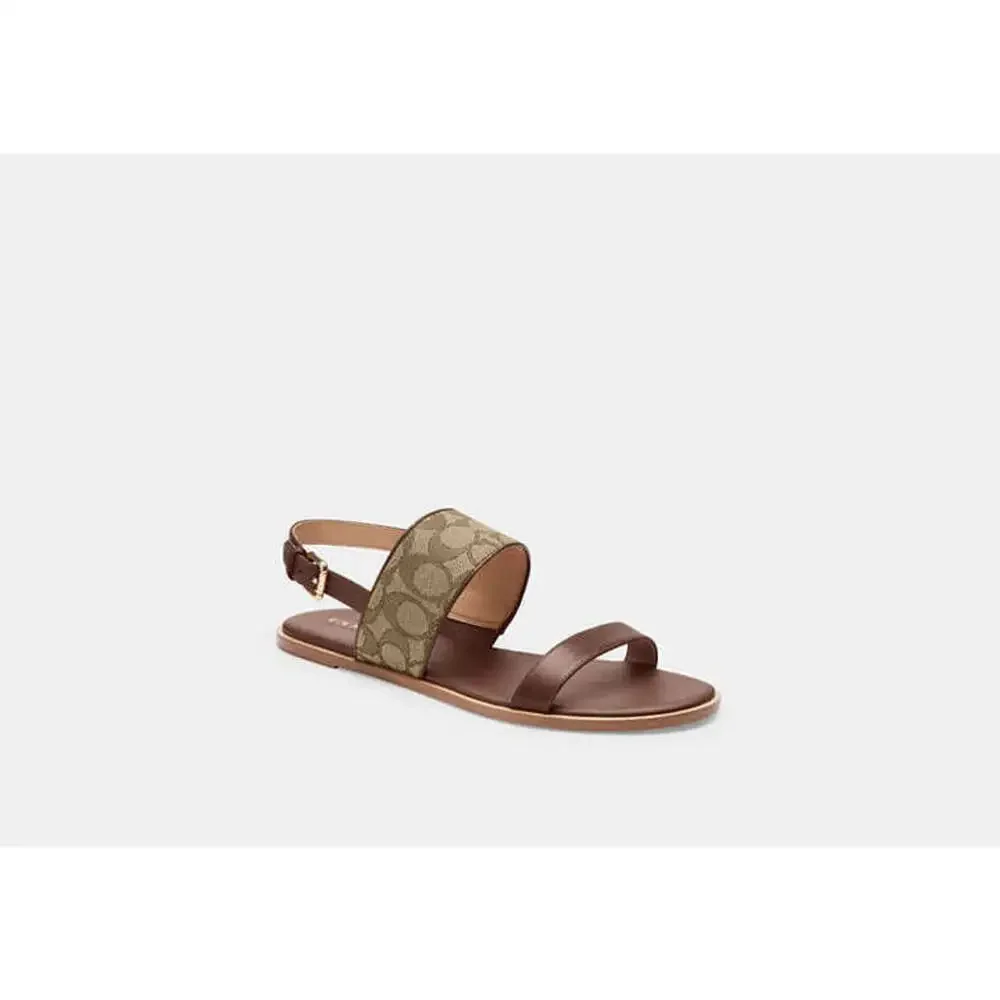Harley Sandal In Signature Jacquard